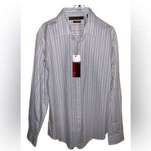 Perry Ellis Pin Stripe Dress Shirt